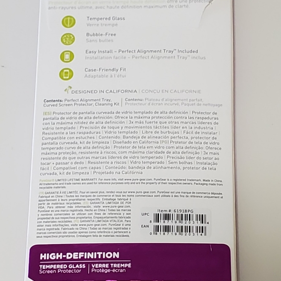 Samsung S8+ Screen Protector - Picture 4 of 6